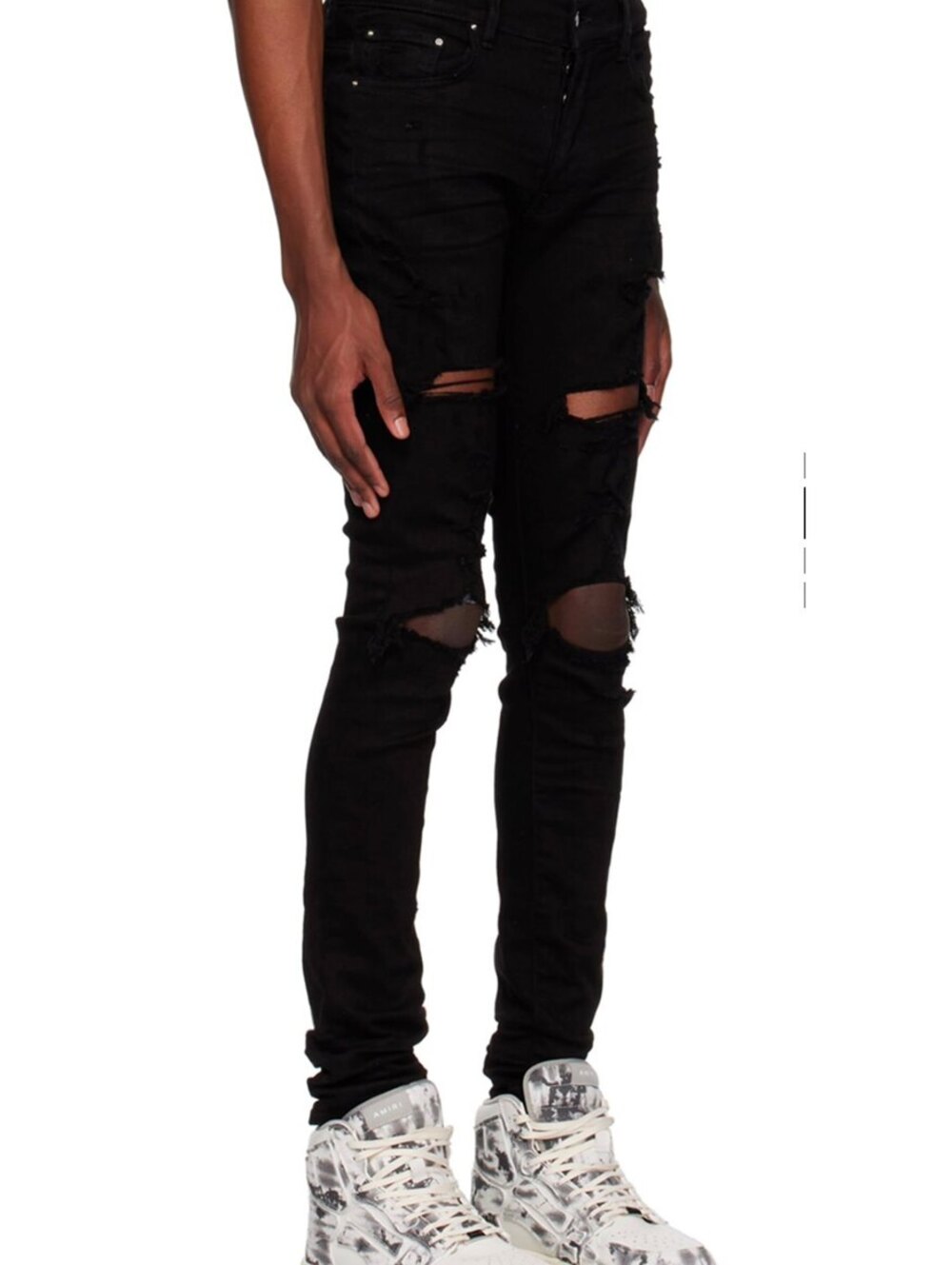Amiri Black Trasher jeans